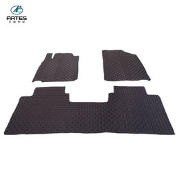 5d  Purple Personalized Car Mats Disposable Non Skid 12 Colors For Car Decor